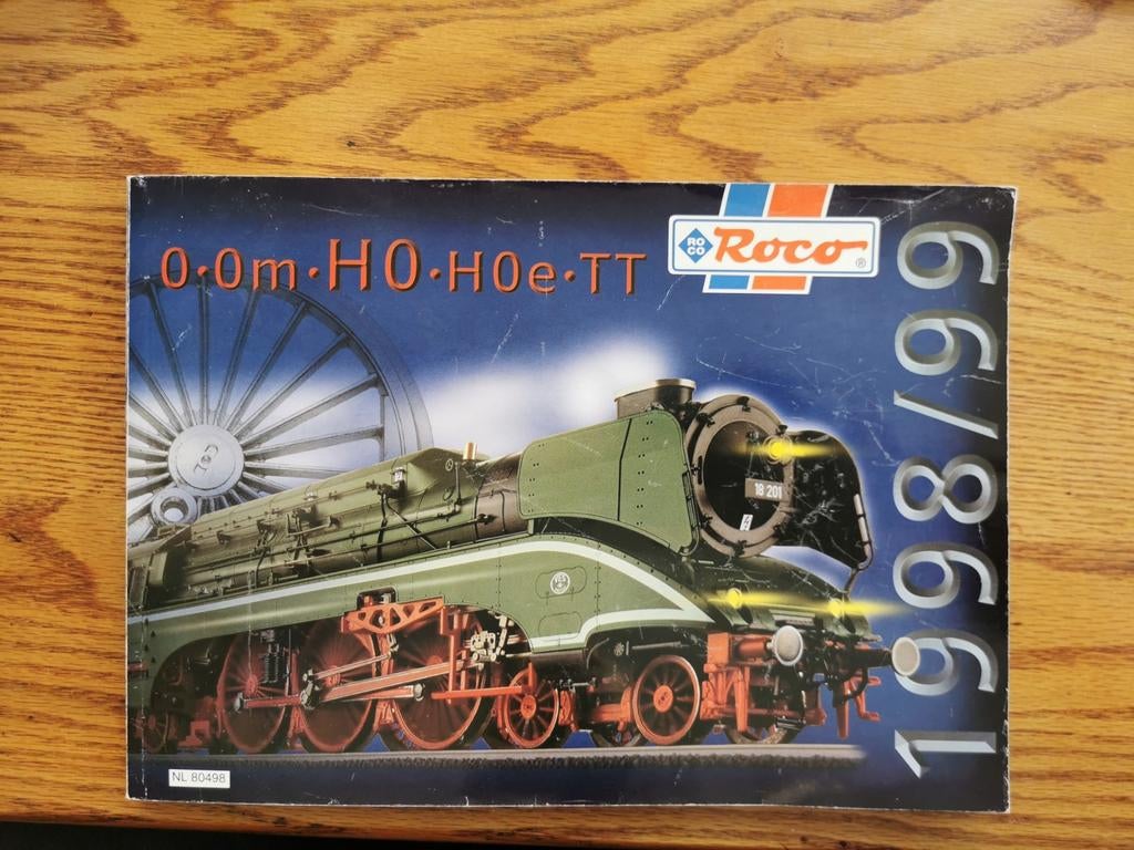 Roco Catalogus 1998/1999 - Modeltreinen 0.0m HOe HO TT, Gebruikt, Gelijkstroom of Wisselstroom, Analoog, Roco