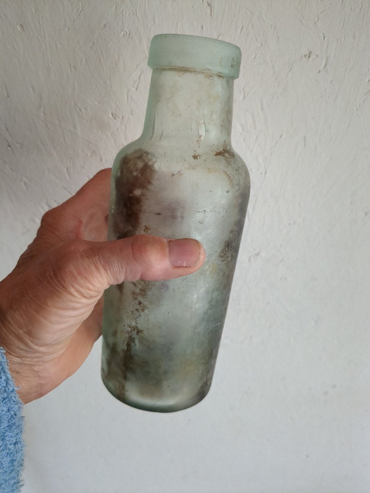 Antieke Victoriaanse augurkenpot. bodemvondst., Antiek en Kunst, Ophalen