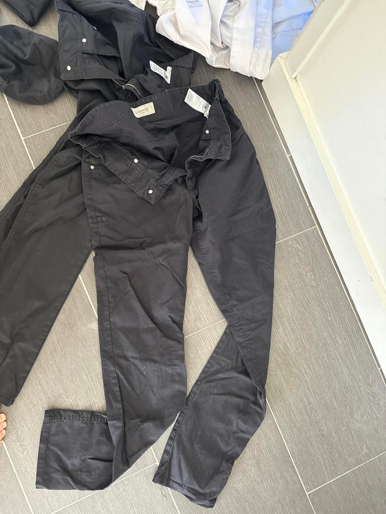 Koksbuizen, schorten, broeken en kokspetten te koop, Ophalen of Verzenden, Gedragen, Maat 48/50 (M), Wit