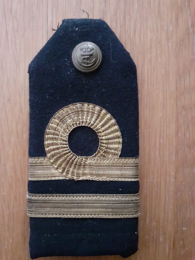 Marine rangembleem, Ophalen of Verzenden, Marine, Overige gebieden, Embleem of Badge