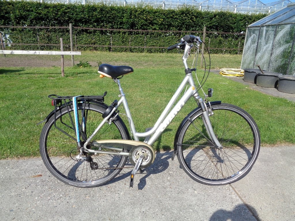 Giant Escaper dames sportfiets -21 versn./50 frame/ 28 inch-, Ophalen, 28 inch, Gebruikt, Velgrem