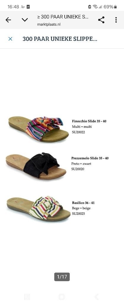 Luxe Dames sandalen slippers, Ophalen of Verzenden