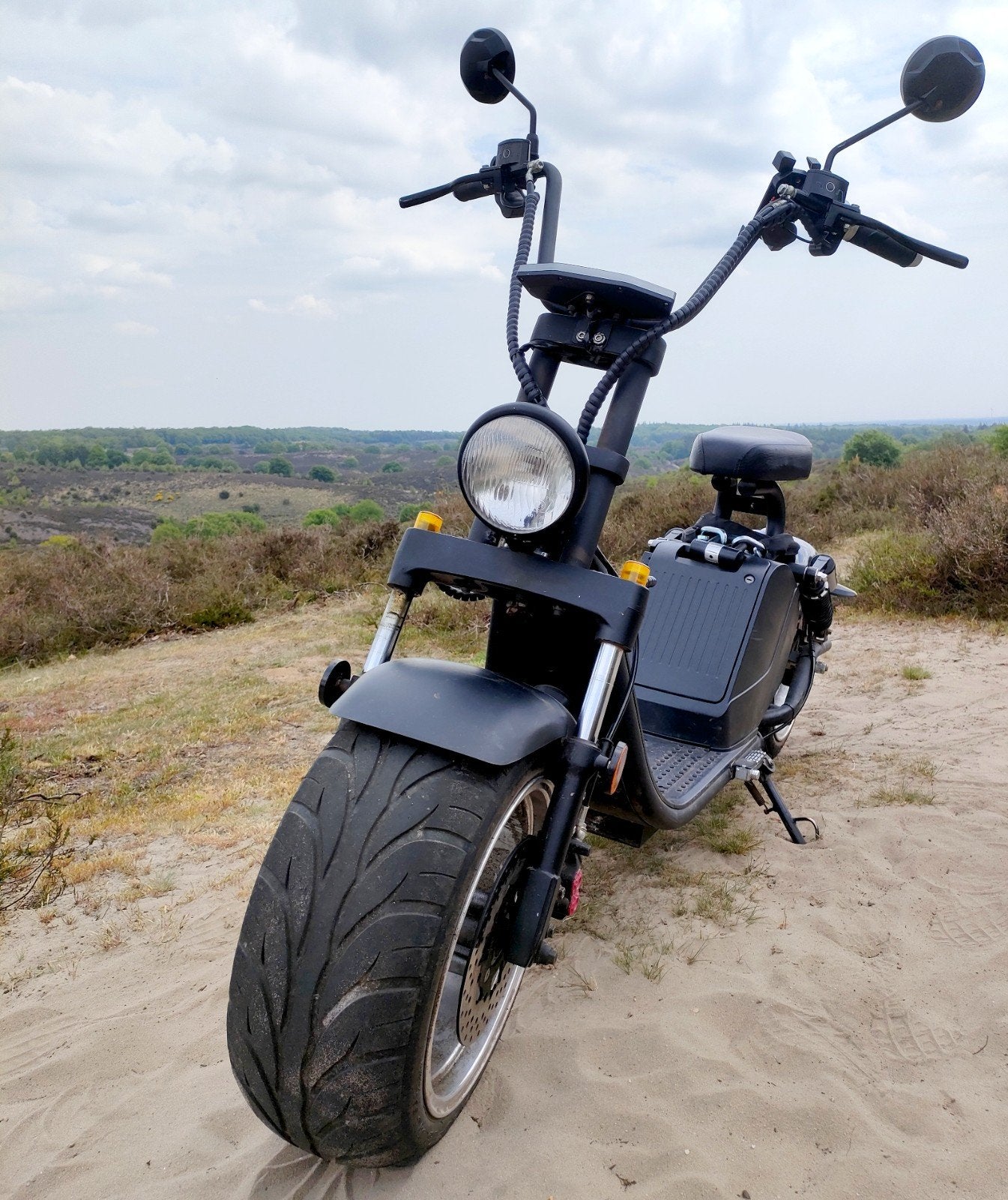 GTS Luqi HL 3.0 E-scooter, klusproject, zonder accu, Ophalen, Gebruikt, Elektrisch, Overige merken