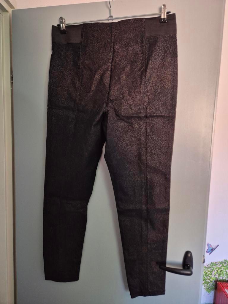 Legging MS mode met patroon, maat 50, Zwart, Maat 46/48 (XL) of groter, Ophalen of Verzenden, Zo goed als nieuw