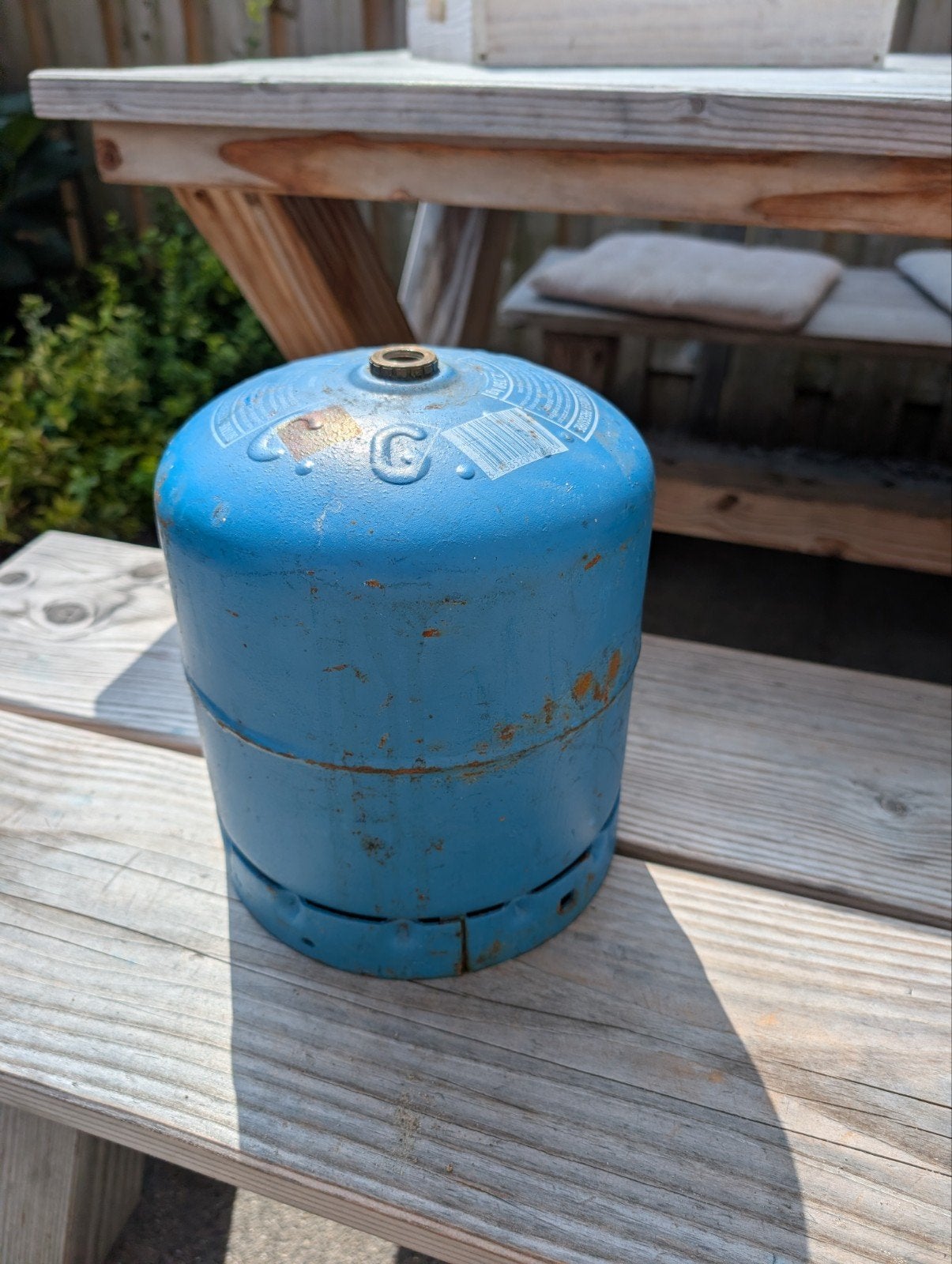 lege Campingaz 907 gasfles, bespaar 50 euro!, Ophalen, Gebruikt