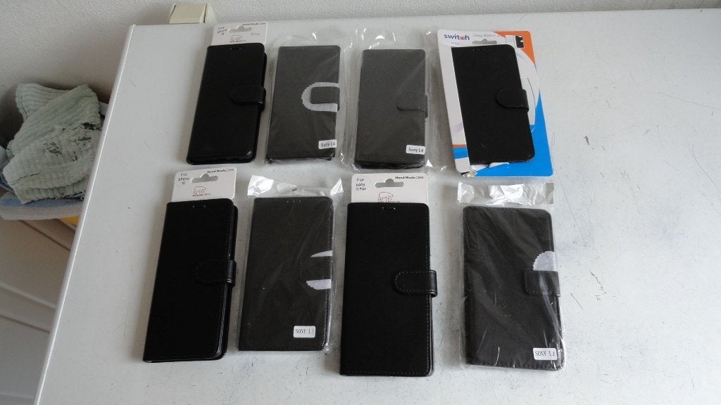 Hoesjes, bookcases voor Sony Xperia 10, L4, L1, Xperia 10, Ophalen of Verzenden, Zo goed als nieuw, Hoesje of Tasje