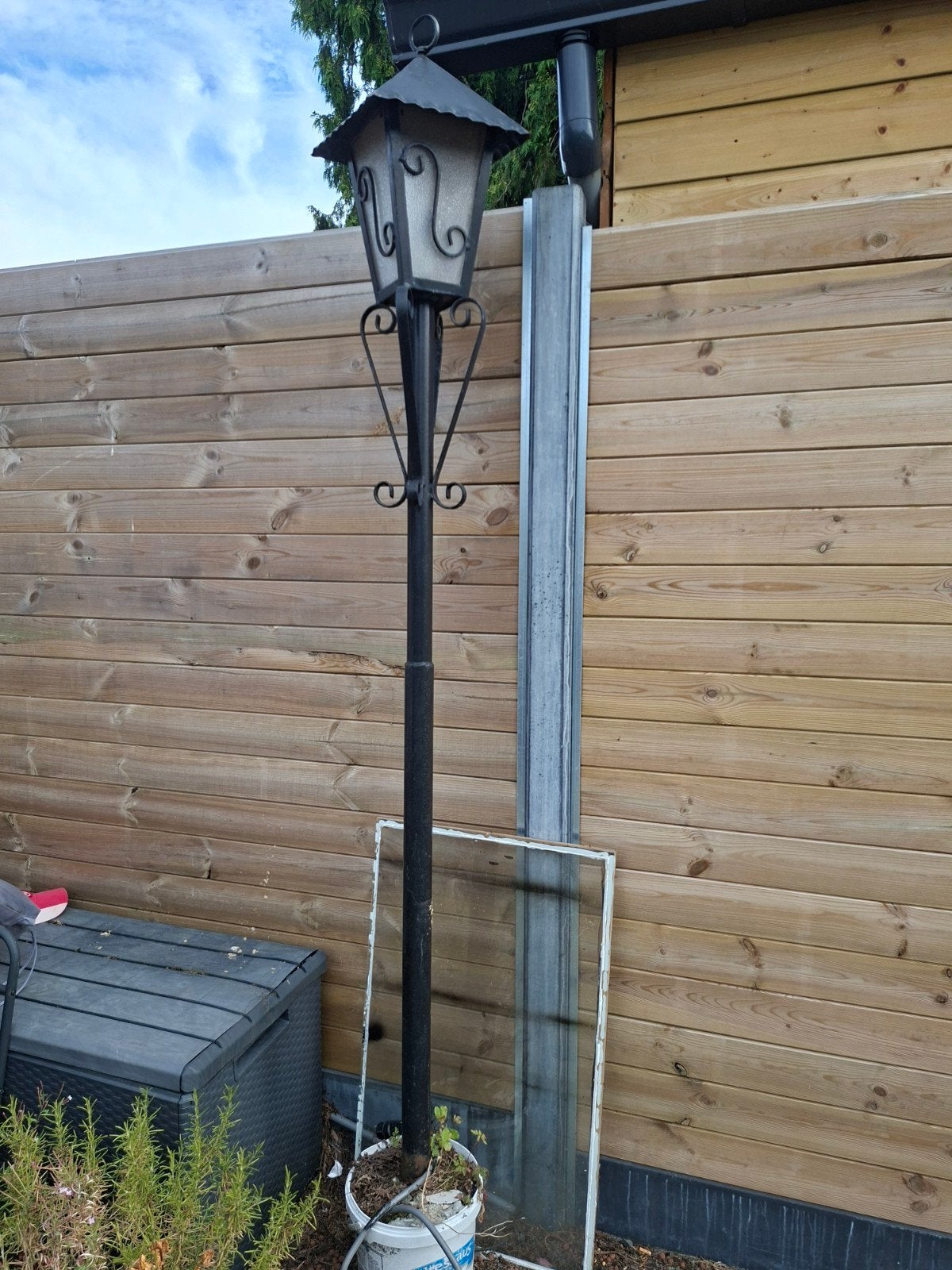 Klassieke straatlantaarn - volledig functioneel, Ophalen, Gebruikt, Staande lamp, Netvoeding