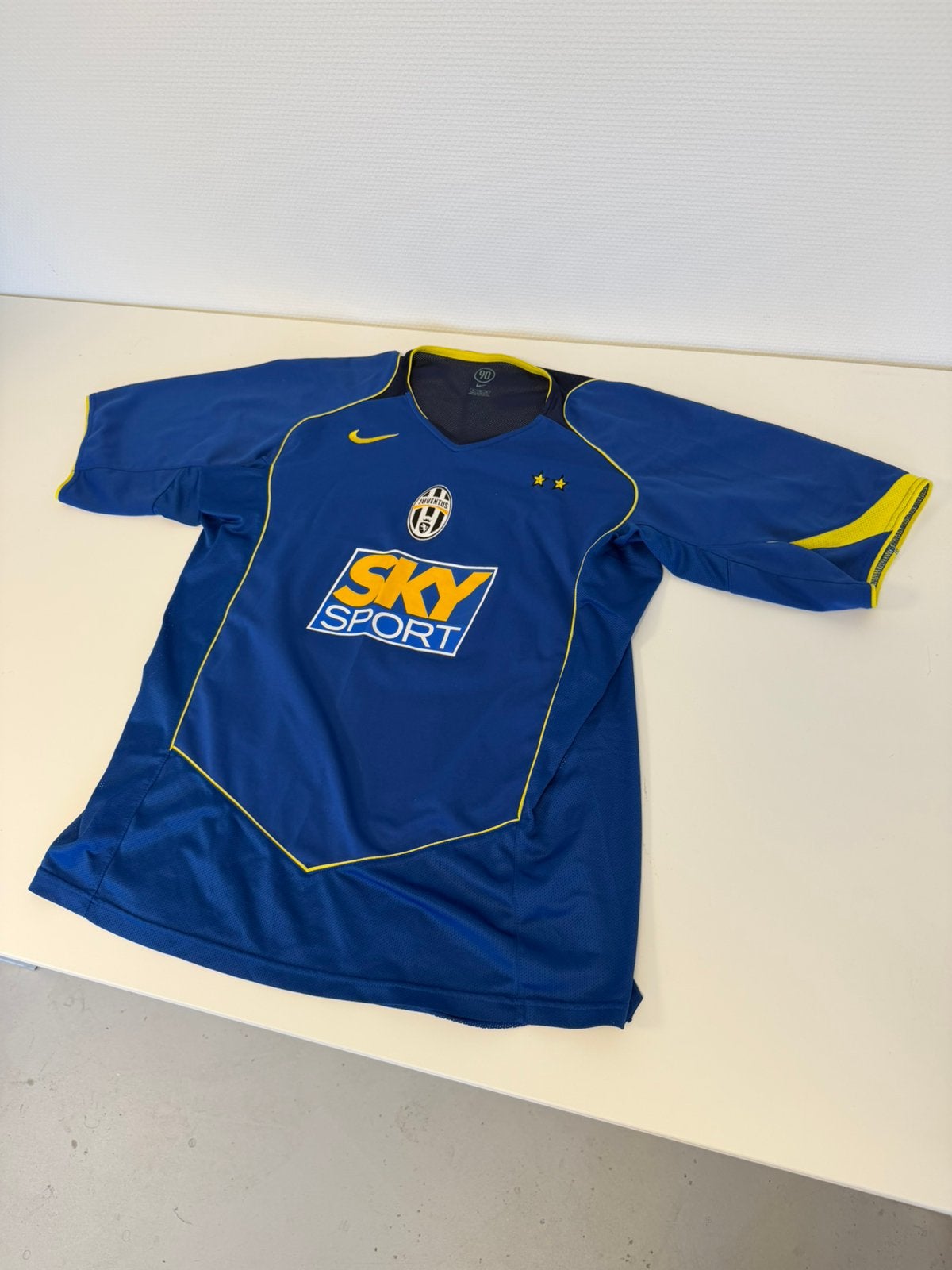 Nike Juventus 2004-2005 04-05 Sky Sport Voetbalshirt XL, Buitenlandse clubs, Shirt, G, Ophalen of Verzenden