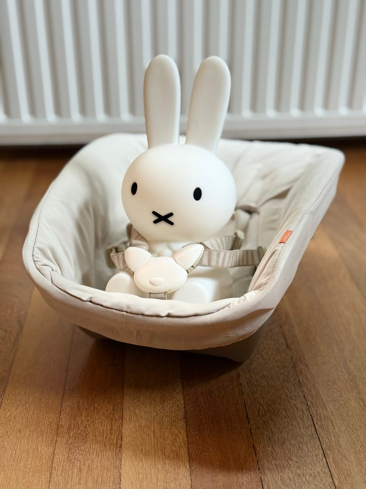 Stokke Tripp Trapp Newborn Set Lichtgrijs + Hoes, Ophalen of Verzenden, Gebruikt, Overige typen, Gordel(s)