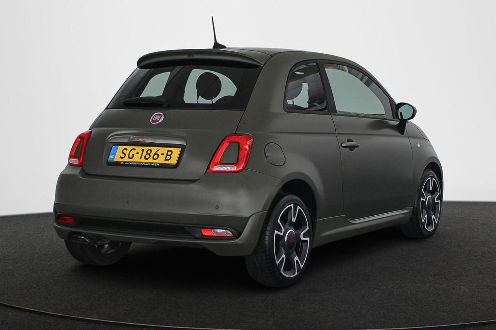 Fiat 500 0.9 TwinAir Turbo Sport / CarPlay / Climate, Voorwielaandrijving, Stof, Gebruikt, Origineel Nederlands