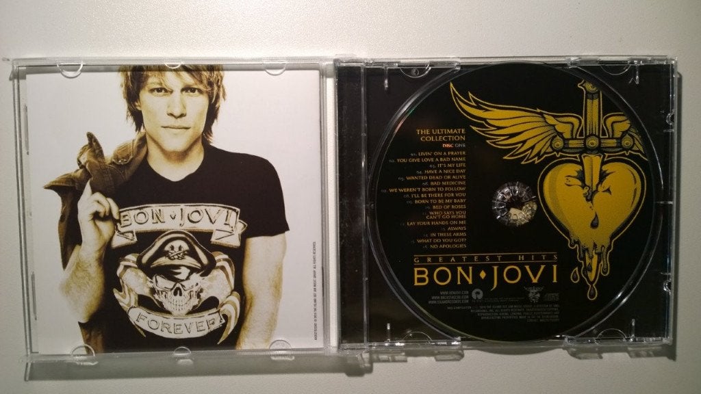Bon Jovi - Greatest Hits, Ophalen of Verzenden, Zo goed als nieuw, Poprock, Album