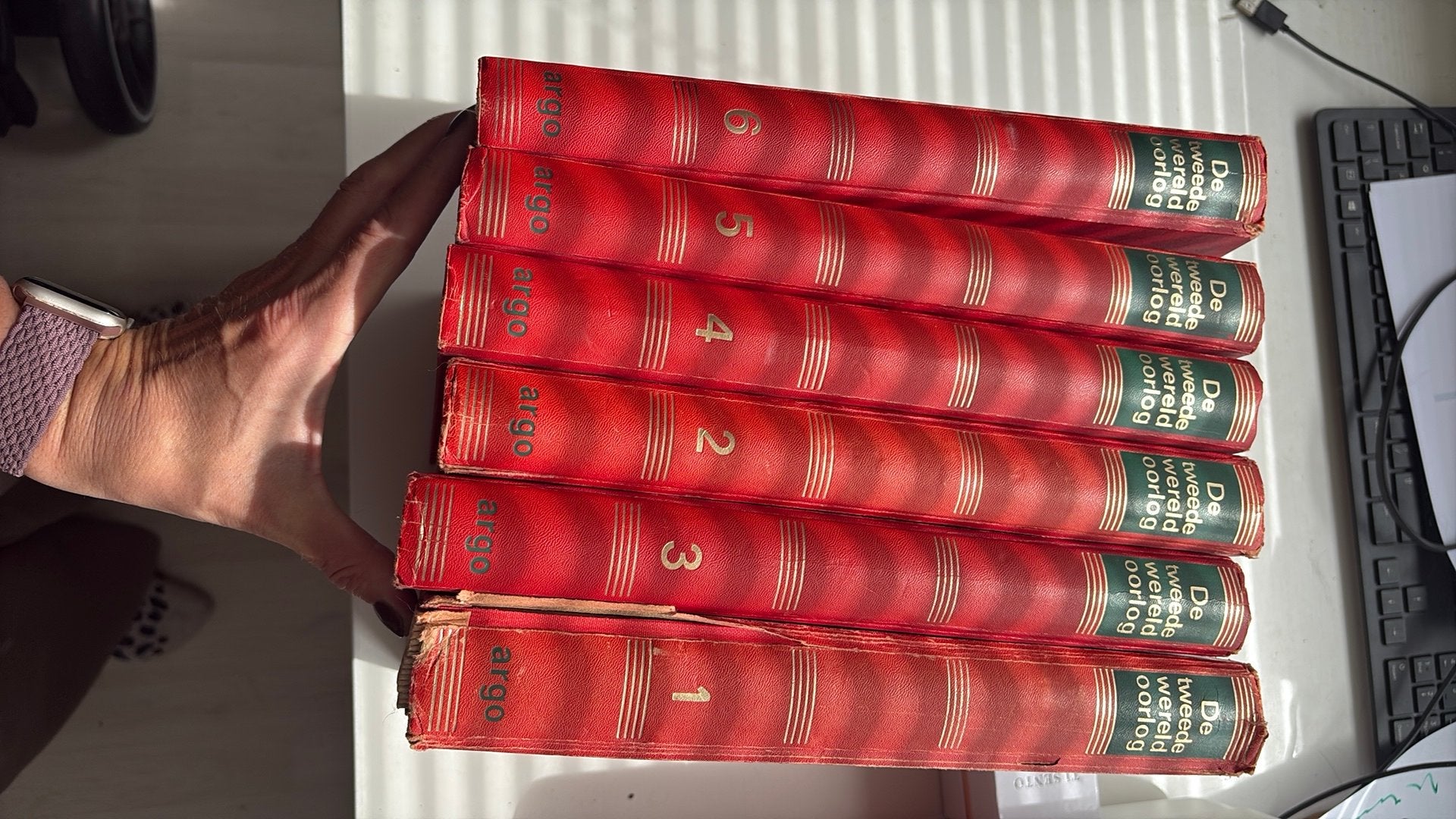 Geschiedenis van de tweede oorlog, Boeken, Complete serie, Overige onderwerpen, Ophalen, Gelezen