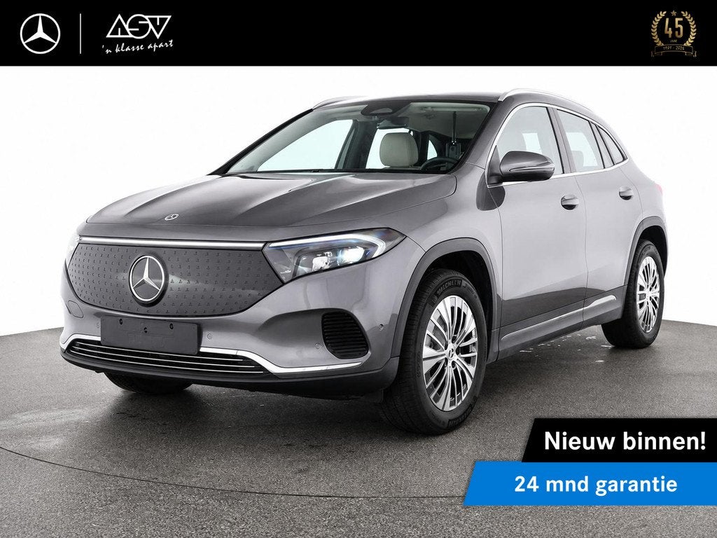Mercedes-Benz EQA 250+ | Luxury | Trekhaak Wegklapbaar | Sfe, Auto's, Mercedes-Benz, Lane Keeping Assist, Stof, Gebruikt, Beige