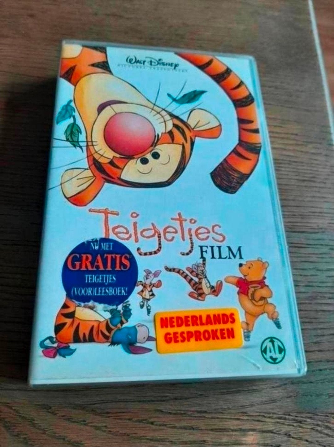 Disney Teigetjes Film Winnie de Poeh, Cd's en Dvd's, VHS | Kinderen en Jeugd, Alle leeftijden, Ophalen of Verzenden, Gebruikt