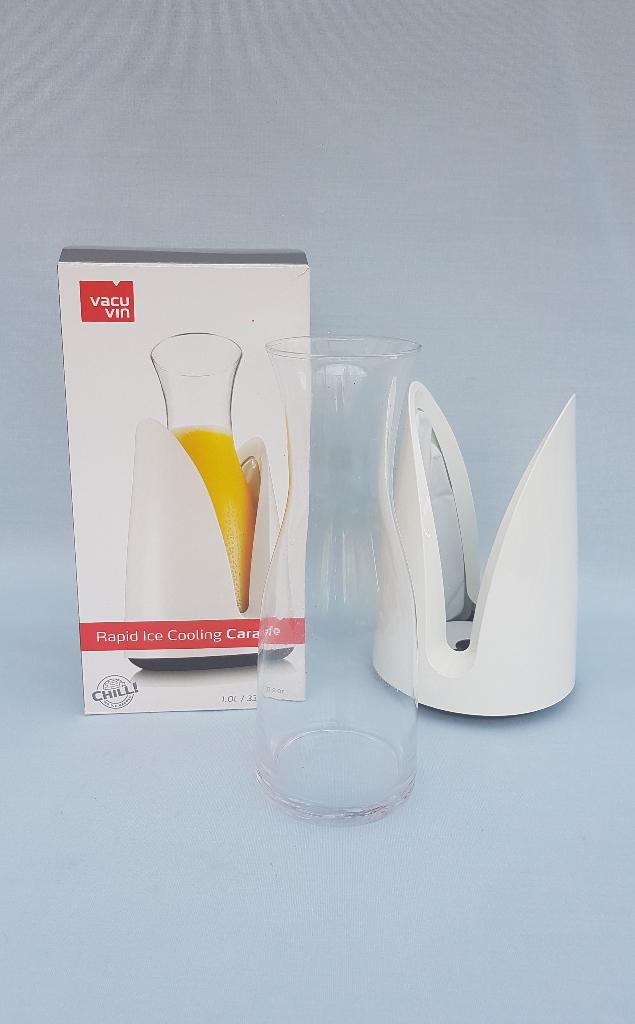 Vacuvin Rapid Ice Cooling Carafe - koeler Vacu Vin - Nieuw, Flessenkoeler, Kunststof, Nieuw, Ophalen of Verzenden