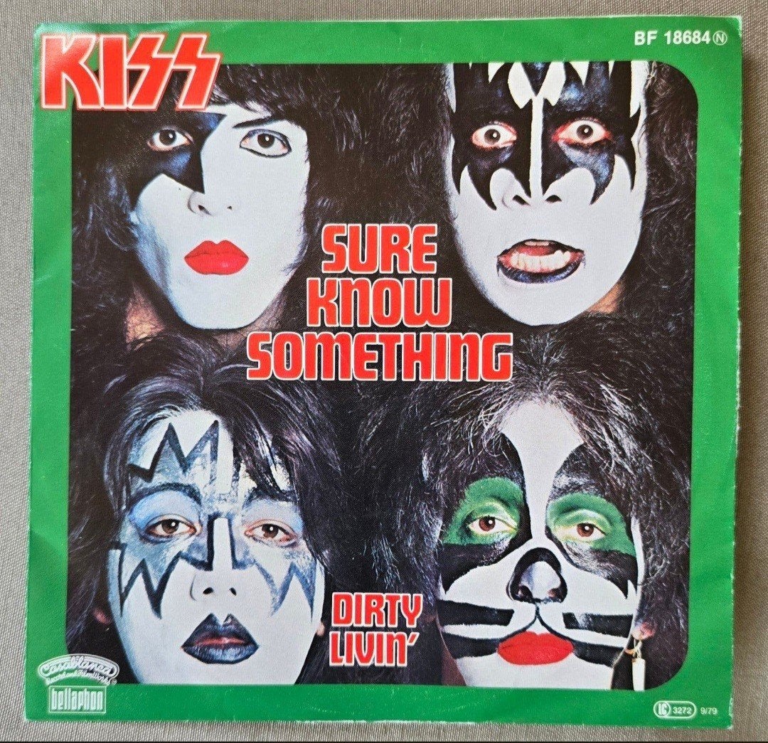 KISS SINGEL, Overige genres, 7 inch, Ophalen of Verzenden, Zo goed als nieuw
