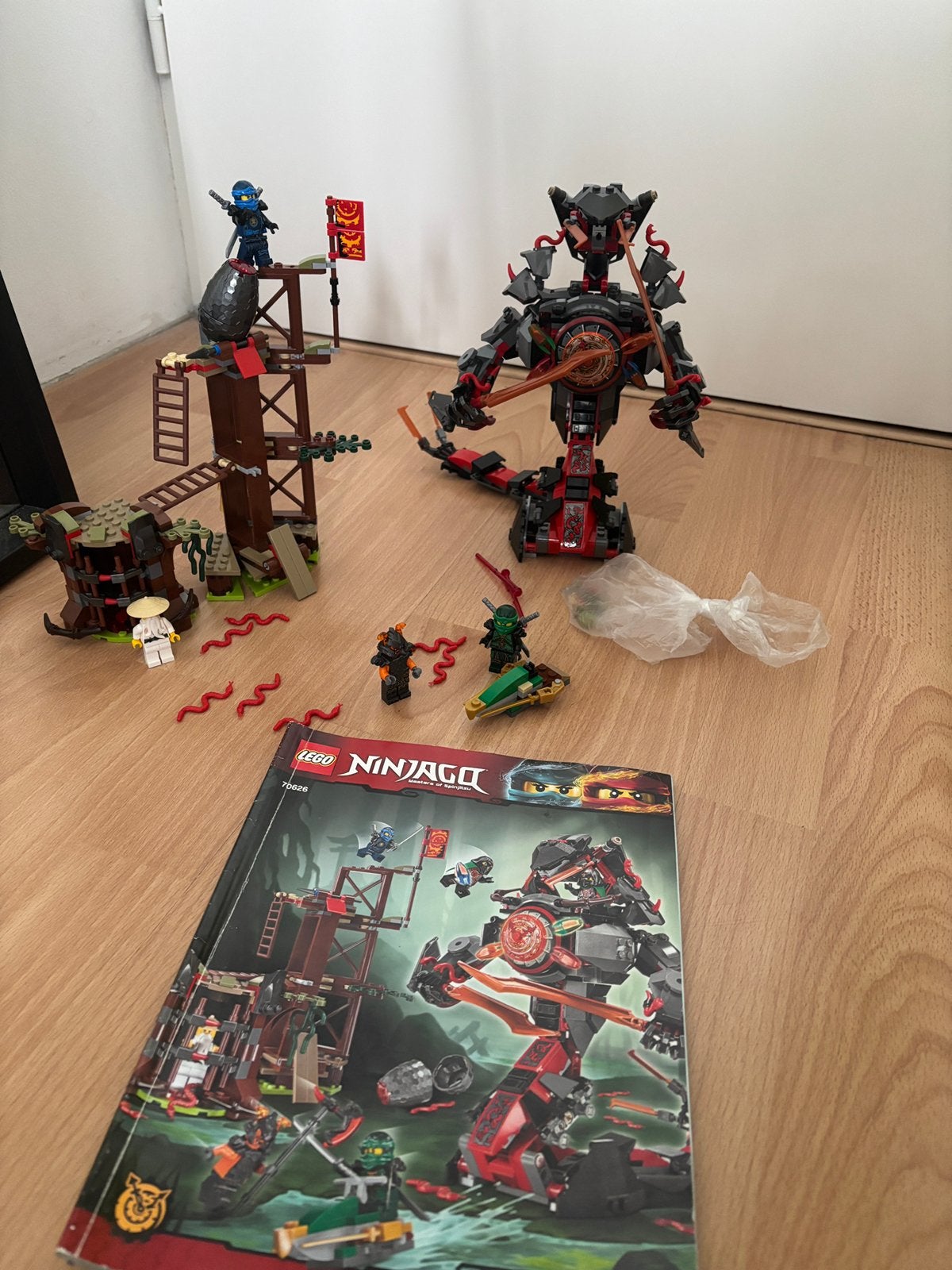 Lego Ninjago Iron Doom Set 70626, Ophalen of Verzenden, Gebruikt