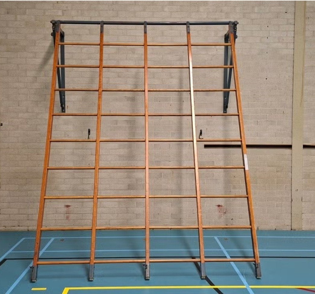 Vintage Zweedse wandrek - Turnrek - Gymrek, Sport en Fitness, Ophalen, Materiaal