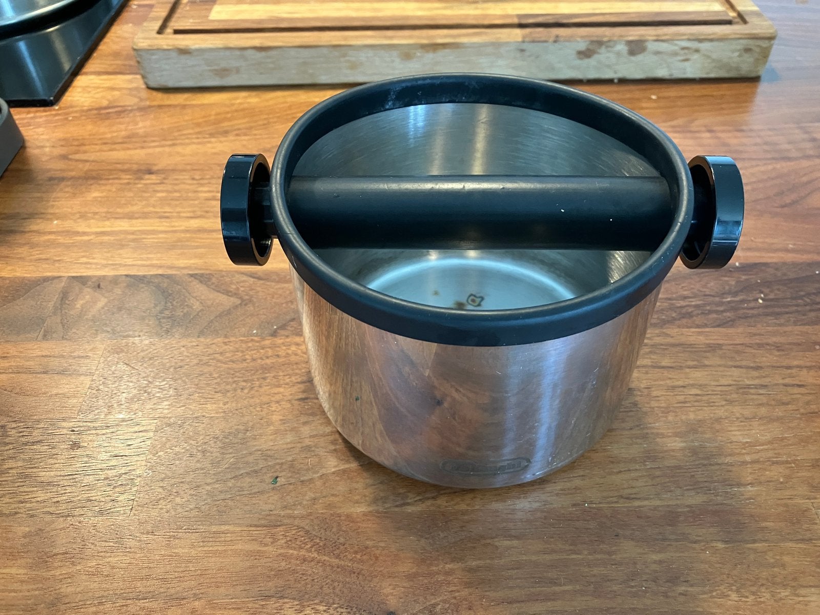 Deloghni koffie uitklopbak, Ophalen of Verzenden, Zo goed als nieuw, De'Longhi, Barista-accessoire
