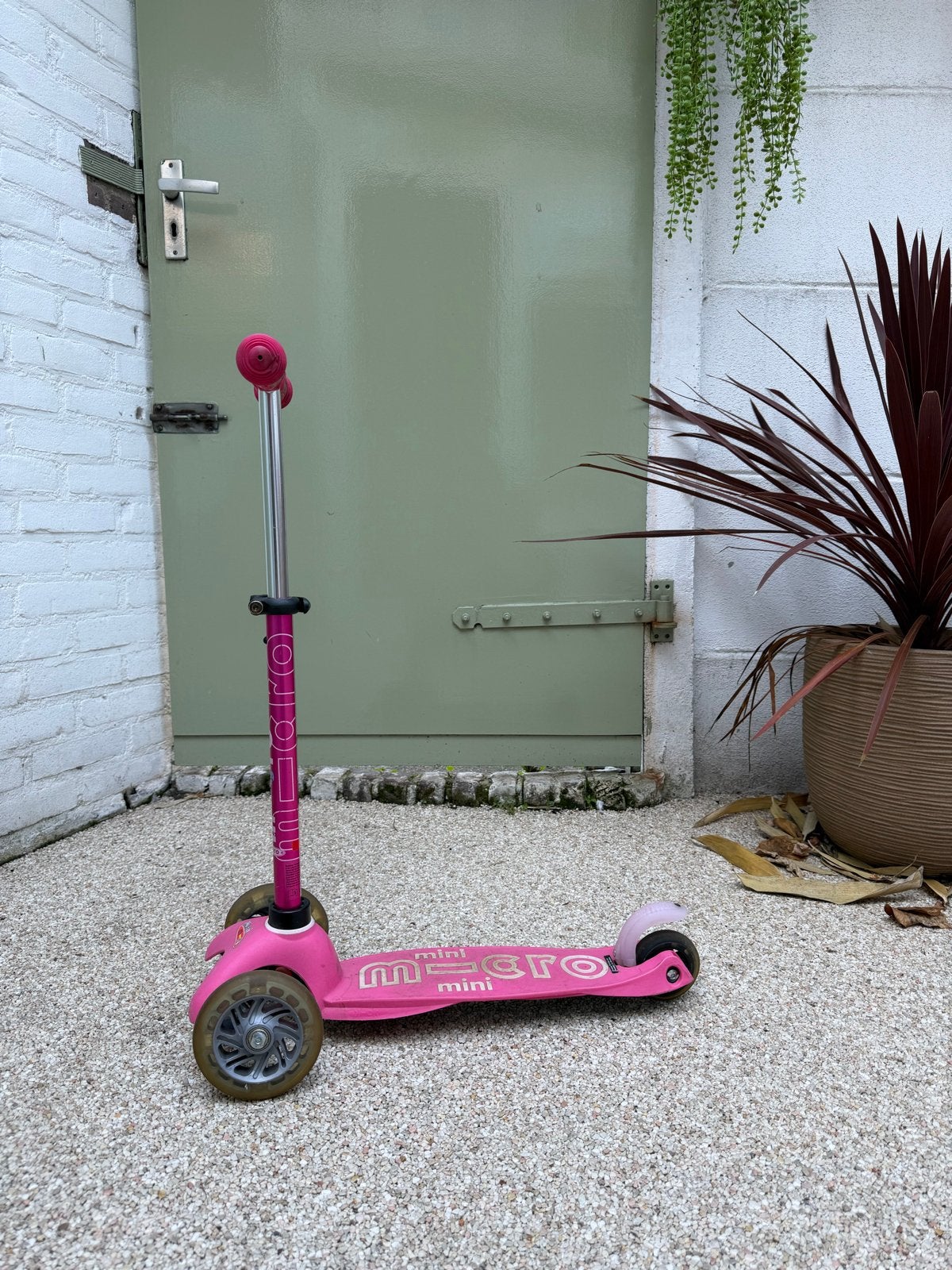 Roze Micro Mini Step, Ophalen, Gebruikt, Gewone step