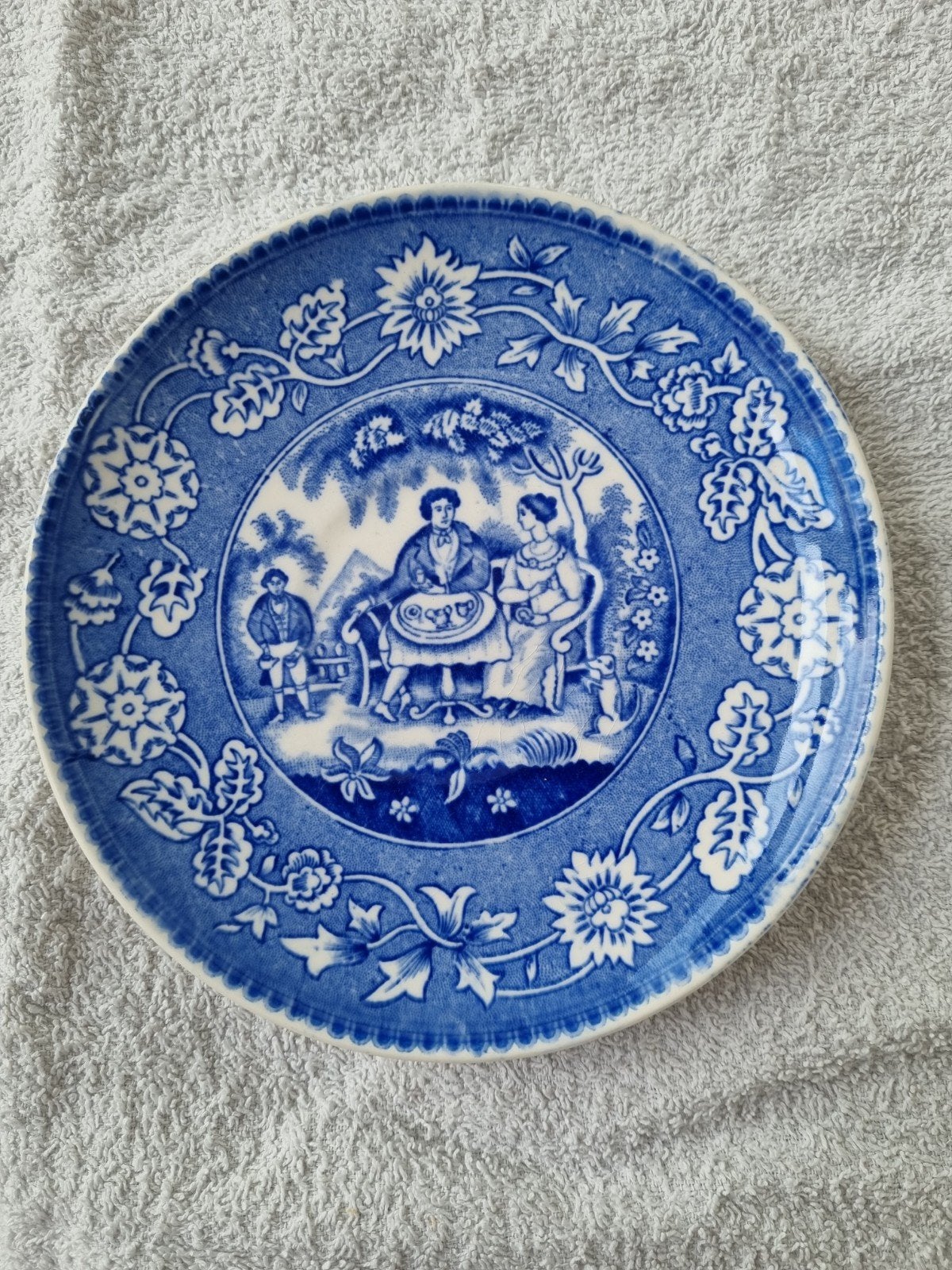 Delfts Blauw Petrus Regout bord - 15,5 cm, Ophalen of Verzenden