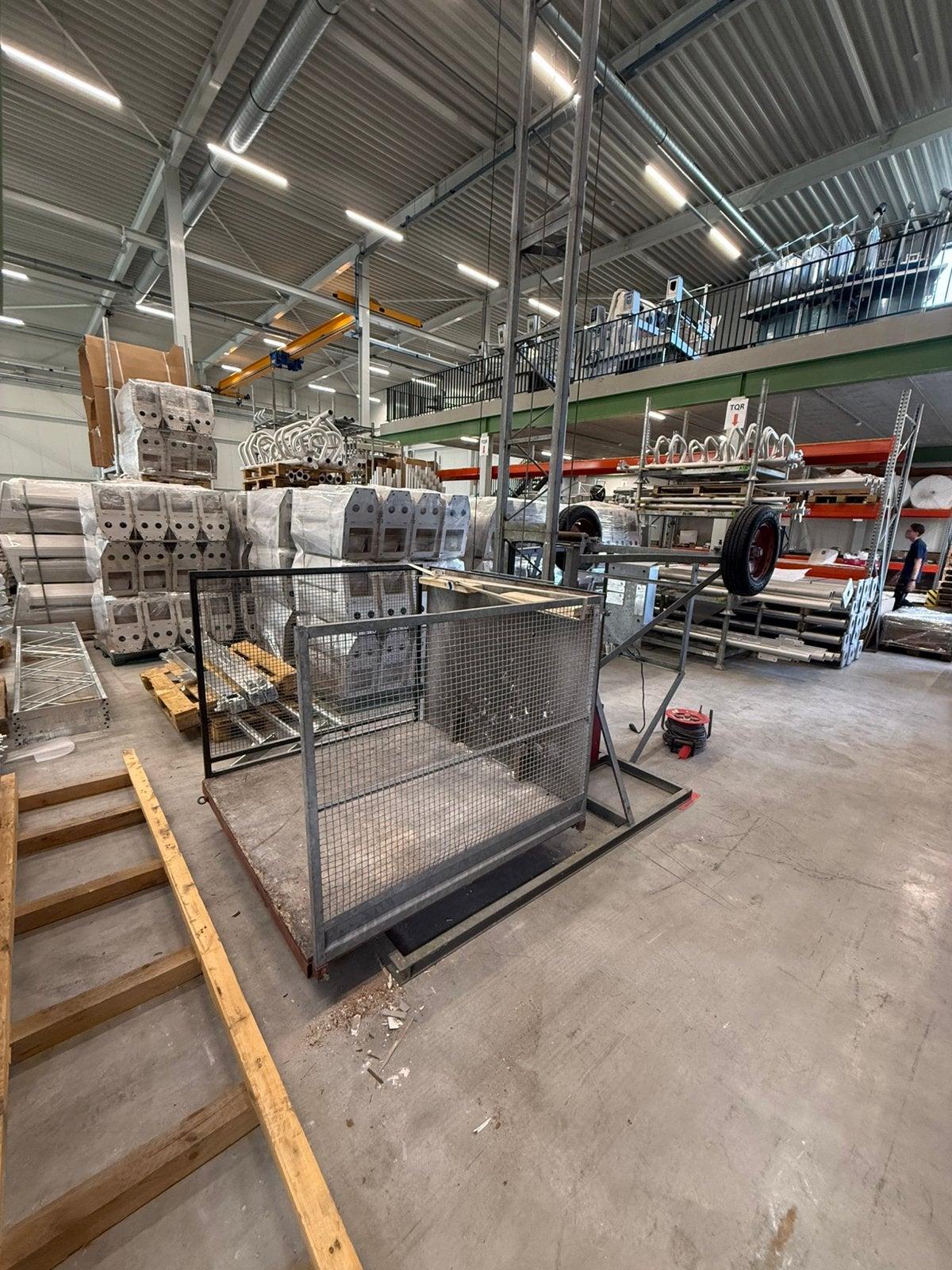 Bouwlift 7 meter hoog, 220V - Ideaal voor bouwprojecten, Ophalen