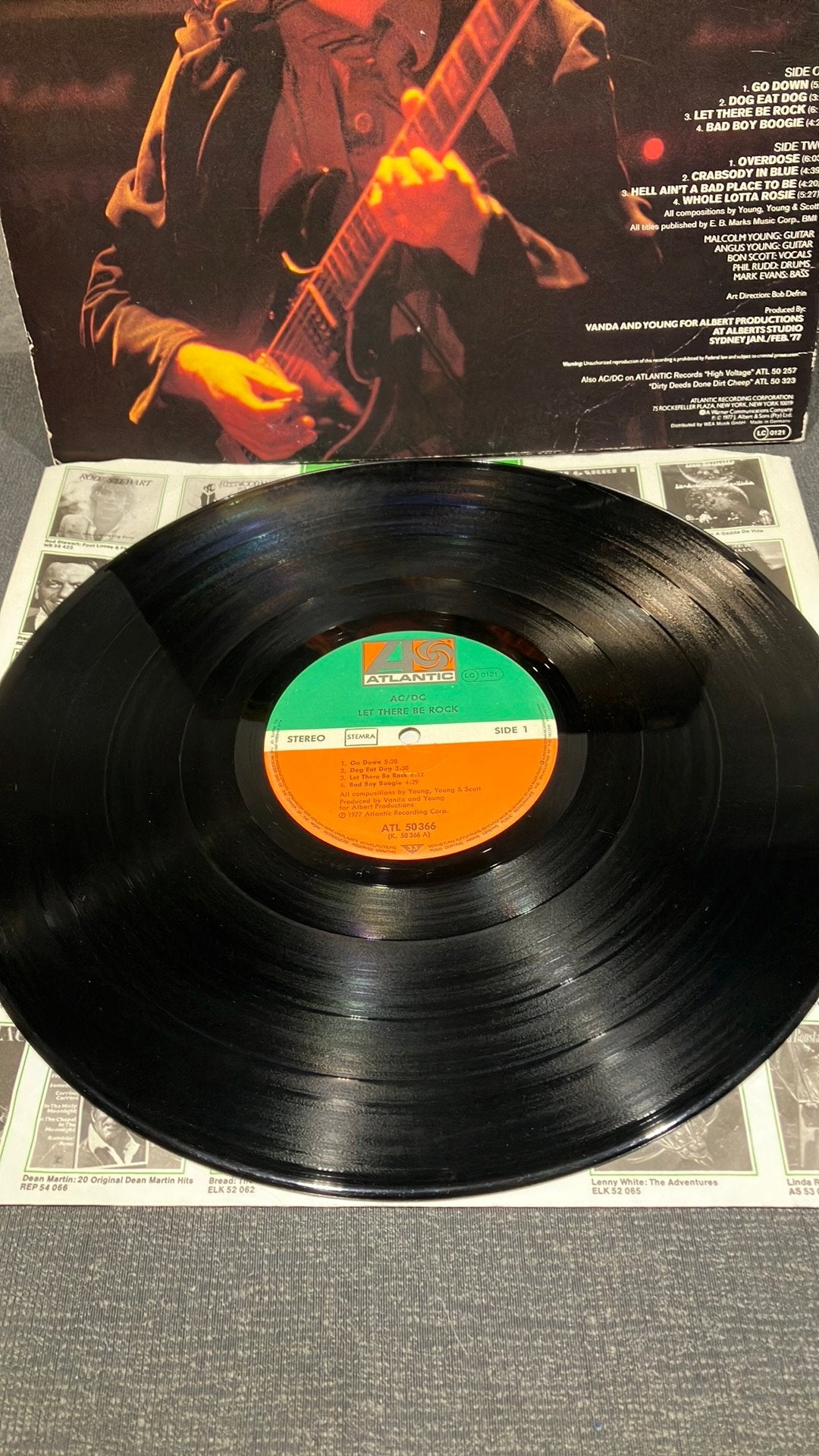 AcDc.   Let There Be Rock, Gebruikt, Ophalen of Verzenden, Hardrock, 12 inch