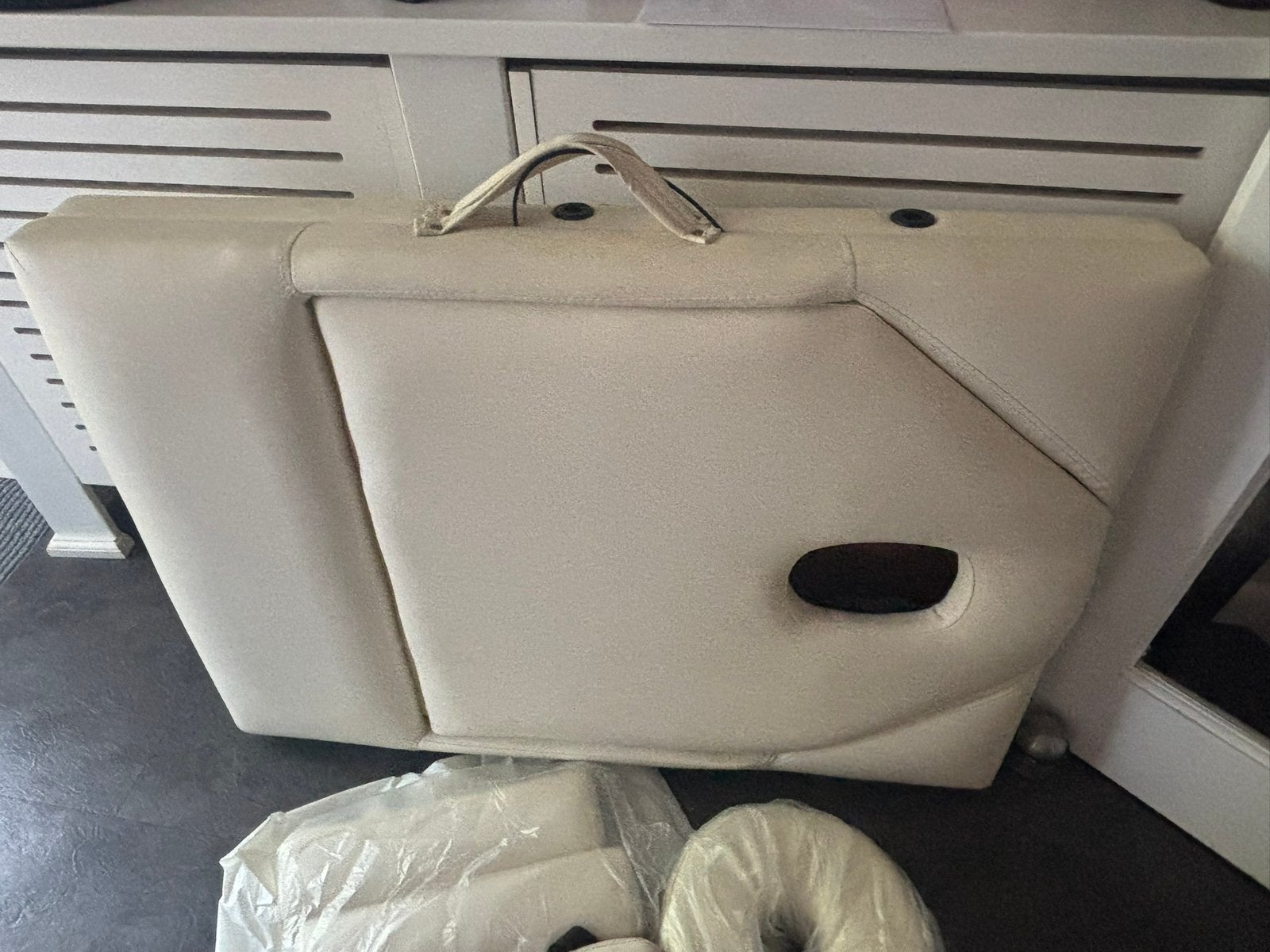 Draagbare massagetafel, Ophalen, Zo goed als nieuw, Massagetafel