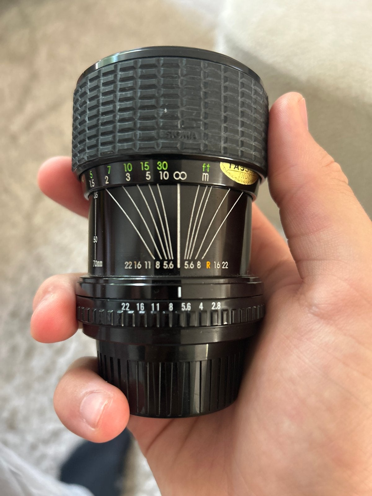 Sigma Zoom-Master 35-70mm f/2.8-4 Multi-Coated Lens, Audio, Tv en Foto, Fotografie | Lenzen en Objectieven, Gebruikt, Sigma, 35 mm