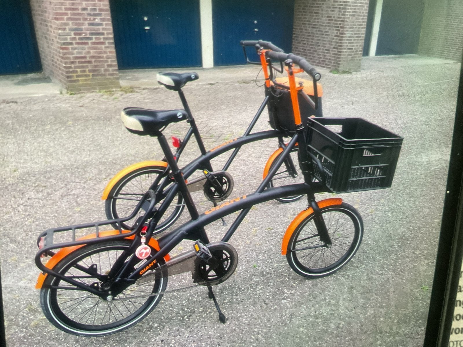 Giant Downtown 2 stuks) met mand en bagagedrager, Overige merken, Gebruikt, Goederen, Ophalen of Verzenden
