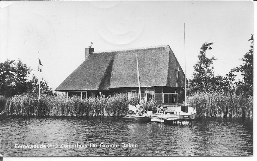 Ansichtkaart Eernewoude (Fr.) Zomerhuis De Groene Deken, Ophalen of Verzenden, 1960 tot 1980, Gelopen, Friesland