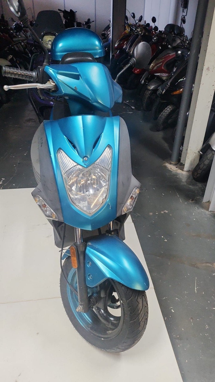 Kymco Agility 50cc Scooter - Blauw, Goede Staat, Ophalen, Gebruikt, Benzine, Agility