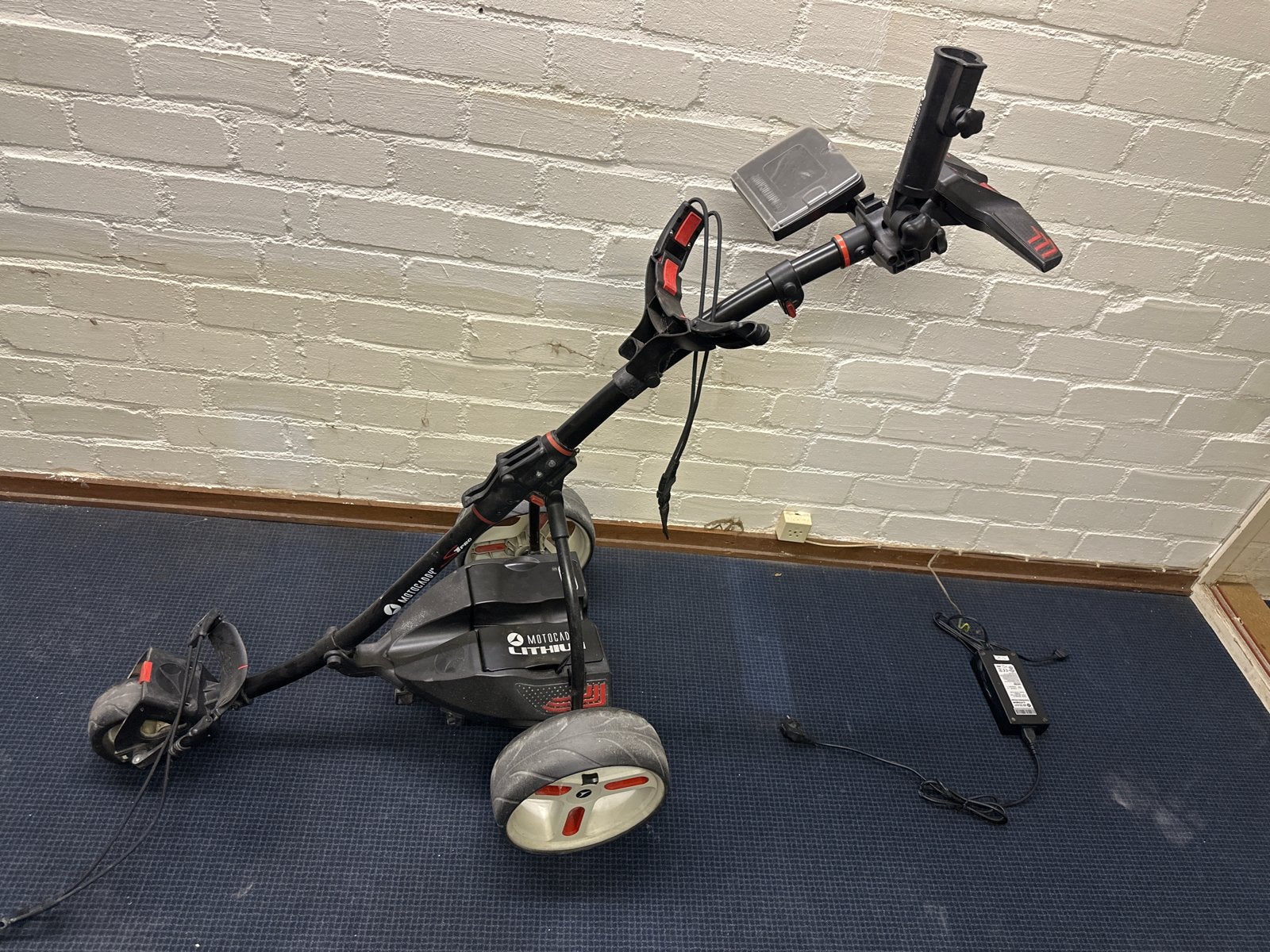 Motocaddy Lithium Golfkar - Elektrische Golftrolley, Ophalen, Gebruikt, Golfkar, Overige merken