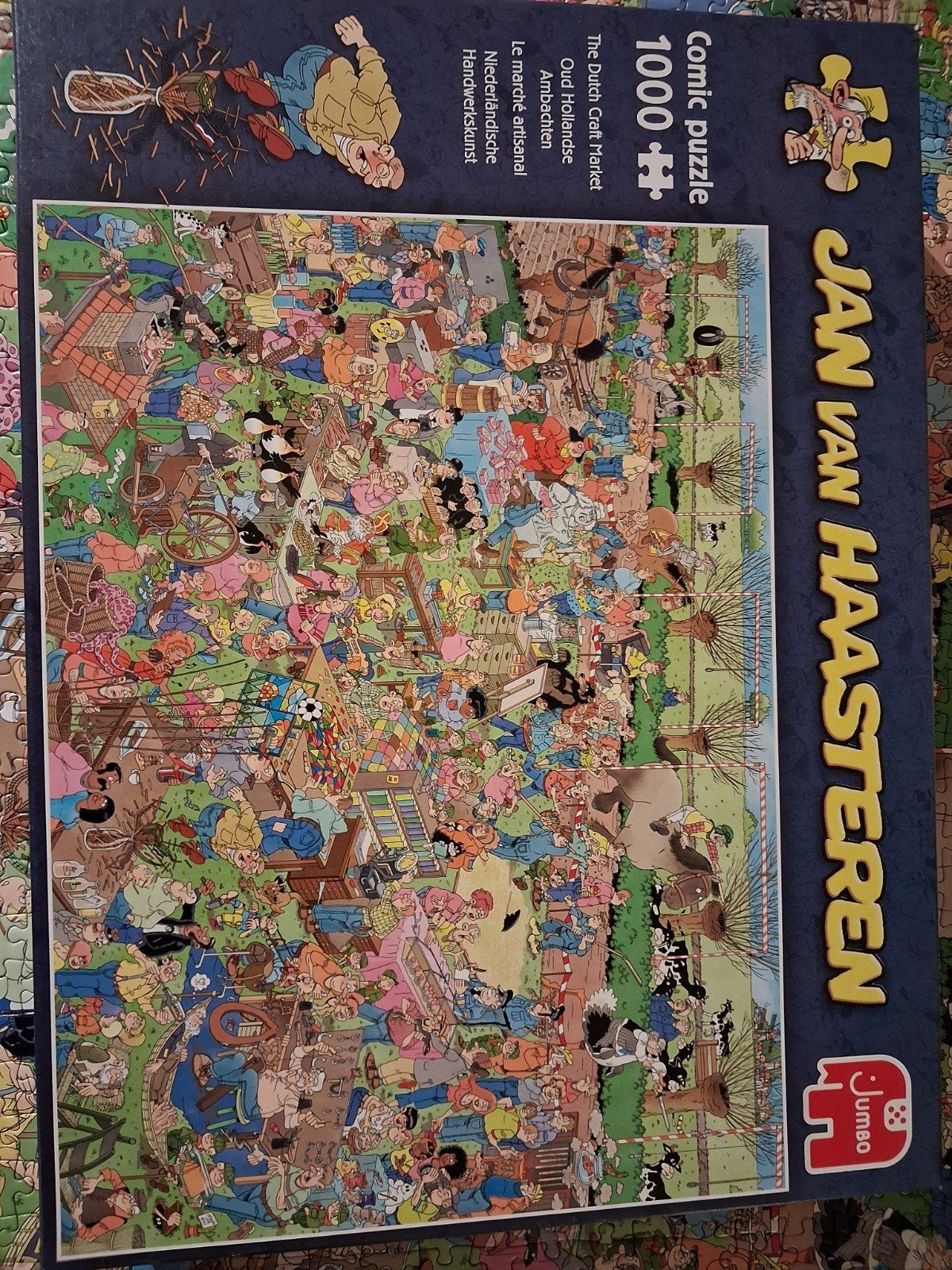 Jan van Haasteren Comic Puzzel - Oud Hollandse Ambachten, Ophalen of Verzenden, 500 t/m 1500 stukjes, Gebruikt, Legpuzzel