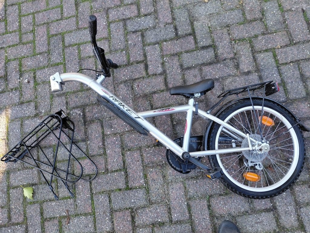 Aanhangfiets / Tandembike Raket Shuttle, Ophalen, Gebruikt, 20 inch of meer