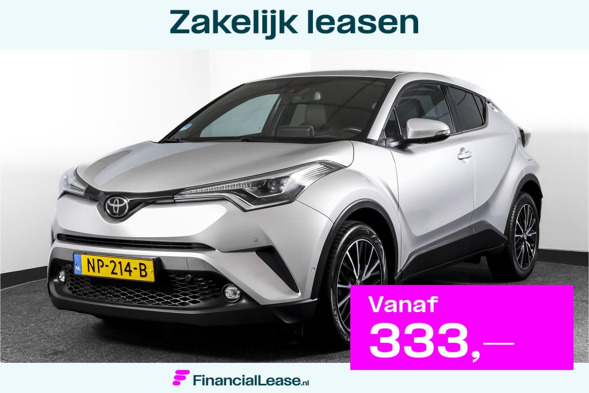 Toyota C-HR 1.2 116 PK Premium Orig NL | Adapt. Cruise | Sto, Voorwielaandrijving, Gebruikt, Euro 6, 116 pk