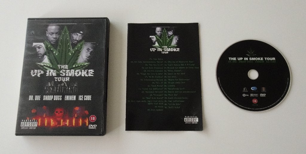 The Up In Smoke Tour -- Concert / Documentaire op DVD 2000, Alle leeftijden, Ophalen, Zo goed als nieuw
