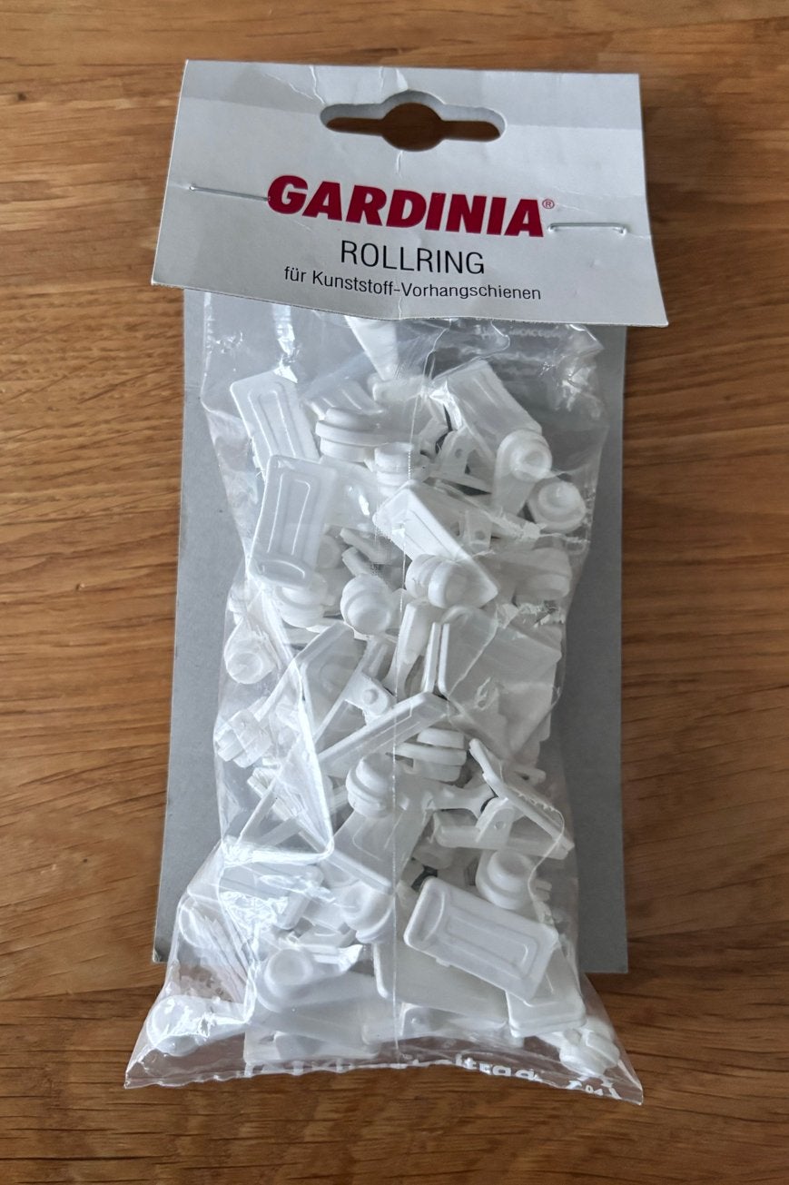 Gardinia Rollring voor kunststof-voorhangschienen, Overige merken, Wit, Nieuw, Ophalen of Verzenden