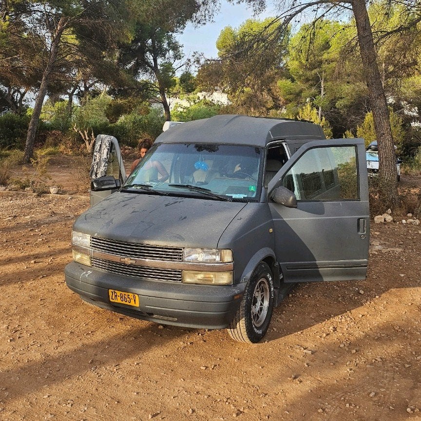 Chevrolet Astro 1994 Camper Benzine LPG, Auto's, Chevrolet, 4 stoelen, Particulier, 6 cilinders, Te koop