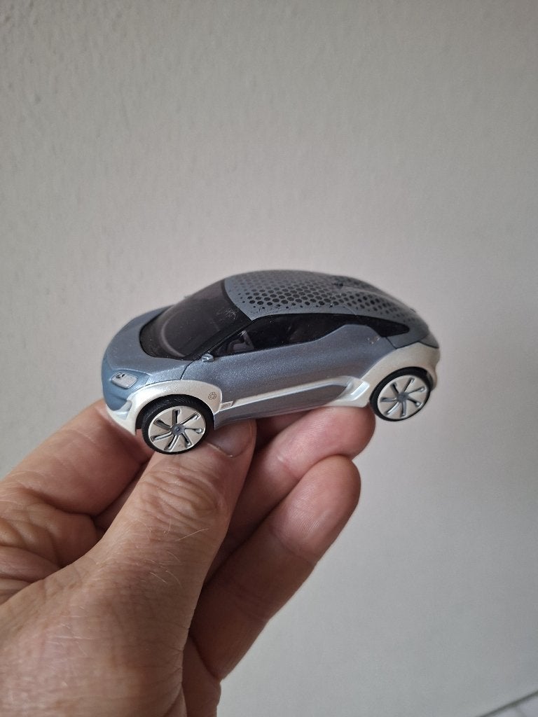 Renault Zoe Zero Emission Prototype 2009 1:43 Keng Fai Toys, Ophalen of Verzenden, Zo goed als nieuw, Auto, Overige merken