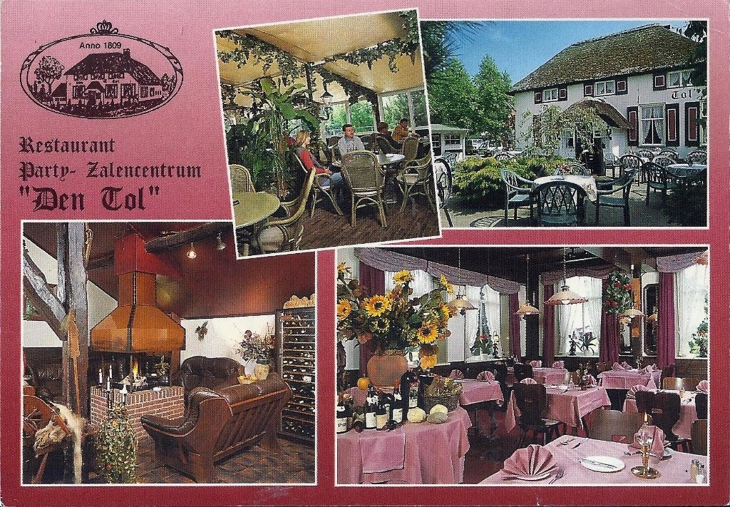D22 Ongelopen Ansichtkaart Meteren Restaurant Den Tol, Verzamelen, Ansichtkaarten | Nederland, Ophalen of Verzenden, 1980 tot heden