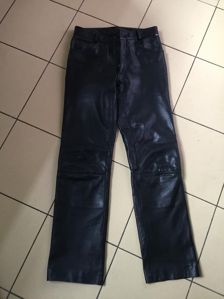 Motorbroek leer zwart, Ophalen of Verzenden, Tweedehands, Dames, Broek | leer
