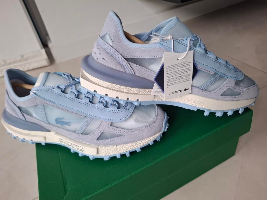 Nieuwe Lacoste Elite Active 126 5 SFA Sneakers - Maat 40.5, Blauw, Nieuw, Ophalen of Verzenden, Sneakers of Gympen
