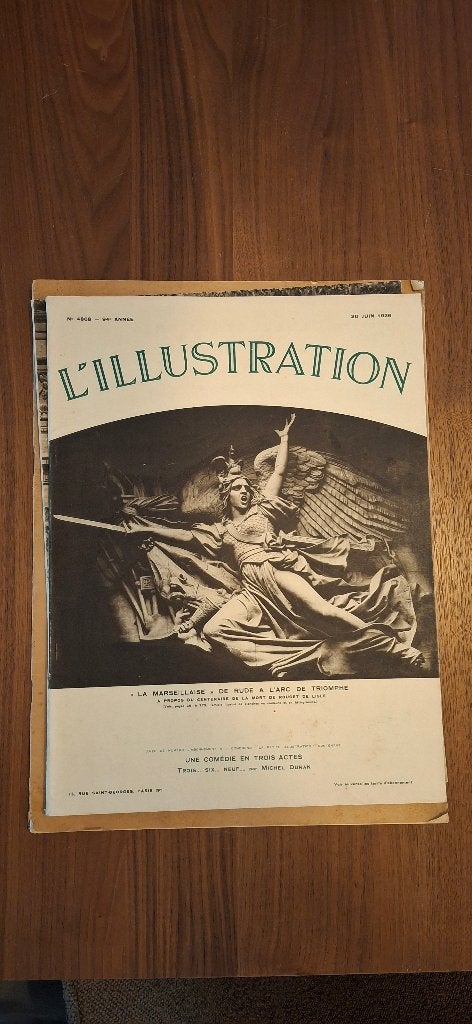 Frans vintage tijdschrift L'Illustration 1911; 1934; 1936, Boeken, Tijdschriften en Kranten, Ophalen of Verzenden, Gelezen, Krant