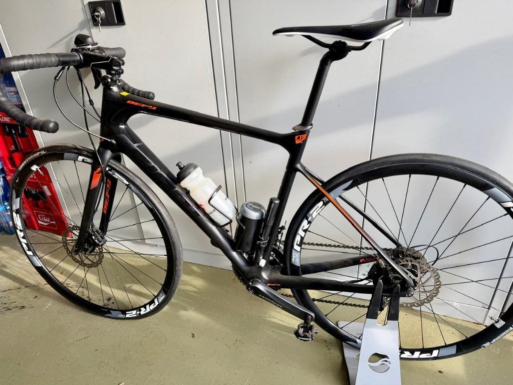 giant race fiets als nieuw, Ophalen, Heren, Aluminium, Giant