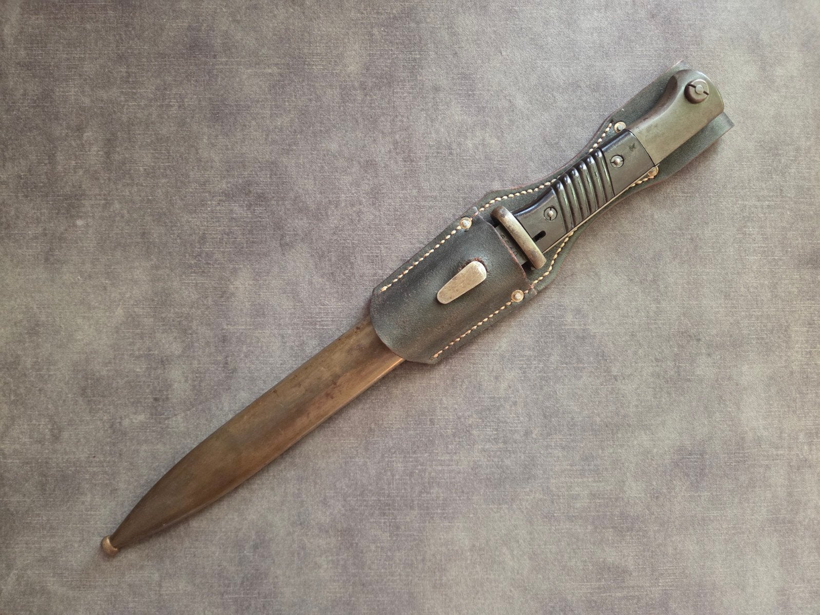 Repro frog voor Duitse K98 bajonet, Verzamelen, Militaria | Tweede Wereldoorlog, Ophalen of Verzenden, Landmacht, Duitsland, Mes of Dolk