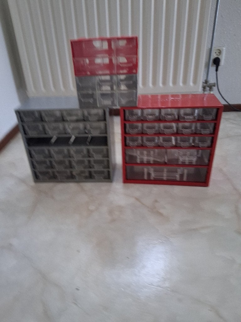 Werkplaats organizer, Ophalen, Gebruikt
