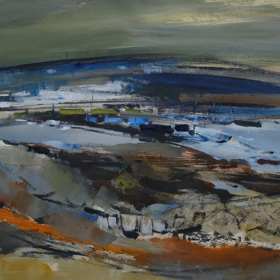 Fedde de Jong (1915-1977) - Landschap