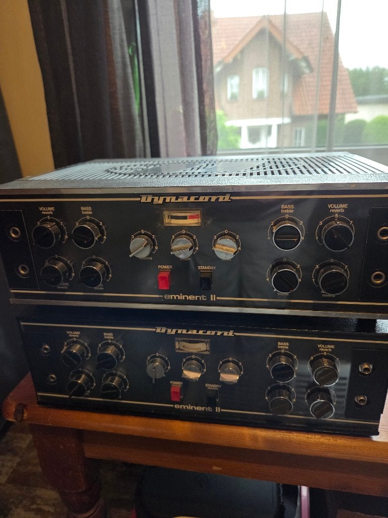 Dynacord Eminent 2 versterker, Ophalen of Verzenden, Gebruikt, Audio