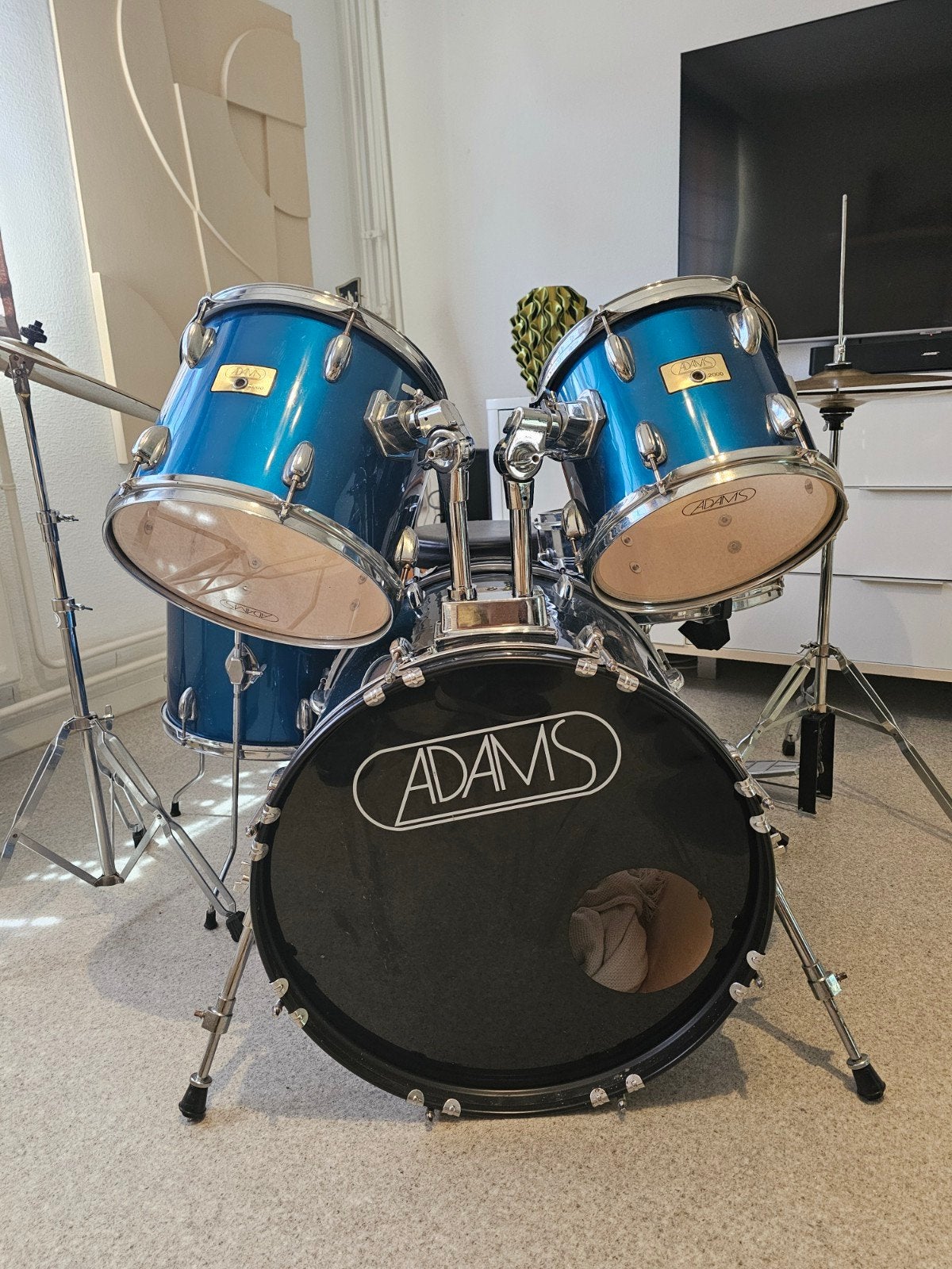 Degelijk Adams 2000 Kinderdrumstel - Ideaal voor Beginners, Ophalen, Gebruikt, Overige merken